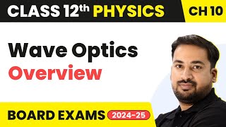 Wave Optics  Overview  Class 12 Physics Ch 10  CBSEJEENEET [upl. by Kermie824]