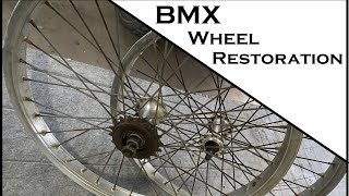 Bmx Wheel Restoration [upl. by Evanne]