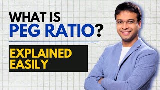 PEG Ratio Explained in Hindi  What is PEG Ratio  Stock Market Basics  CA Nishant Kumar [upl. by Ahserkal]