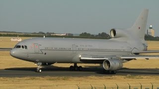 Royal Air Force Lockheed L1011 TriStar Taxi amp Takeoff [upl. by Adnov]