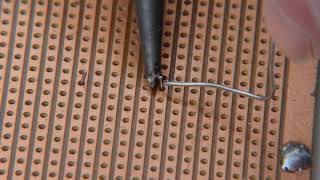 Soldering Discrete Components to Stripboard [upl. by Eleazar787]