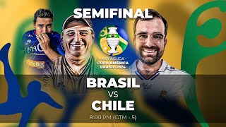 BRASIL ARQDOGALO VS CHILE CHILENOPUNTOPE 4TOS DE FINAL  MUFASLIGA COPA AMÉRICA 2024 [upl. by Eldnik]