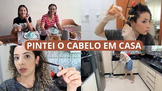 MUDEI A COR DO CABELO OLHA COMO FICOU RECEBENDO ELAS PARA O CAFÉ  ROTINA  LETÍCIA VELOSO [upl. by Pennington276]