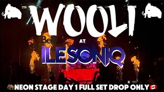 WOOLI 🦣 AT ÎLESONIQ 2024 FULL SET DROP ONLY  DAY ONE 4K FULL HD [upl. by Nerfe]