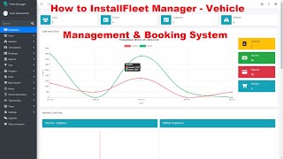 How to install Fleet Manager  Vehicle Management amp Booking System  Fleet Manager laravel script [upl. by Gusty]