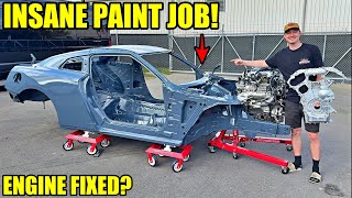 Rebuilding A Wrecked 2024 Nissan GTR Part 5 [upl. by Airel]