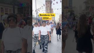 Benidorm live 2024shorts shortsfeed foryou ytshorts [upl. by Enelyt600]