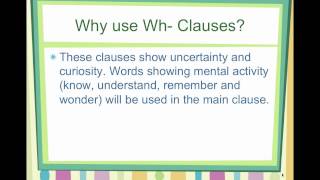 Noun Clauses [upl. by Marmaduke]