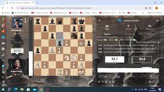 Richard Rapport 2715  Vidit Santosh Gujrathi 2721UzChess Cup 2024 [upl. by Rednazxela123]