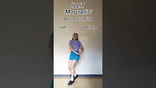 ILLIT  Magnetic Dance Tutorial illit magnetic kpop shorts [upl. by Poul236]