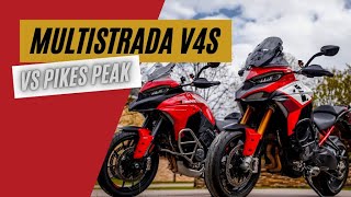 Multistrada V4s vs Pikes Peak обзор  Двое из ларца  Мотоциклы для Взрослых🇷🇺 [upl. by Beckman]