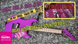 Kramer Baretta Special  How to make it sound even BETTER [upl. by Nnahoj]