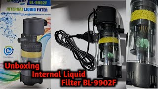 Blue Pet  Aquarium Internal  Liquid Filter BL9902F  FishCareRewa [upl. by Hoffert334]