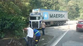 CONTINUAÇÃO DA SUBIDA DA SERRA DO MAR VIA RODOVIA ANCHIETA  SE ESCREVE NO CAL [upl. by Otsuaf467]