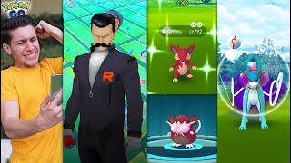 BEATING NEW GIOVANNI EASILY IN POKÉMON GO [upl. by Balfour]