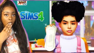 quotPubertyquot First Period DISASTER 🥀  Sims 4 Story Reaction [upl. by Rask834]