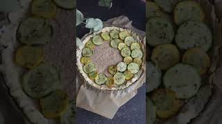 Tarte courgette chèvre miel [upl. by Halsy]