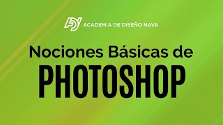 CÓMO DISEÑAR EN PHOTOSHOP  NOCIONES BÁSICAS [upl. by Alcus872]