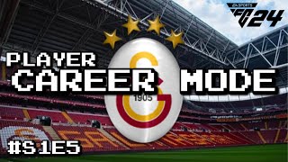 EA FC 24  Player Career Mode  Galatasaray  S1E5 [upl. by Stickney]