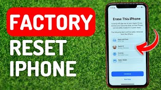 How to Factory Reset iPhone [upl. by Eachelle359]