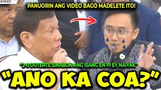 KAKAPASOK LANG PRRD SINAMPOLAN SI RAOUL EN PI EY NAPAIYAK MAS MARUNONG PA SA COA ANG MAKABAYAN BLOC [upl. by Silvester]