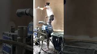 Using an Airless Paint Sprayer Graco 395 [upl. by Elgar]