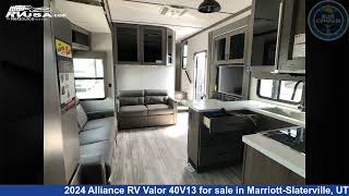 Stunning 2024 Alliance RV Valor Fifth Wheel RV For Sale in MarriottSlaterville UT  RVUSAcom [upl. by Rennerb]