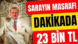 Sarayın masrafı dakikada 23 bin TL [upl. by Ro]