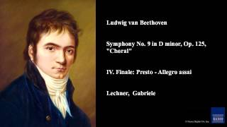 Ludwig van Beethoven Symphony No 9 in D minor Op 125 quotChoralquot [upl. by Cavan]