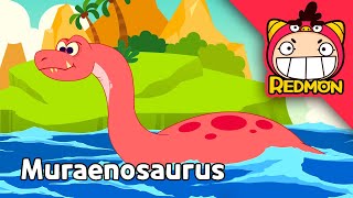 Muraenosaurus  Dino Rescue Team  4K cartoon  REDMON [upl. by Andri]