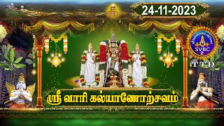 Srivari Kalyanotsavam  Tirumala  SVBC2 Tamil  24112023  SVBC TTD [upl. by Assereht]