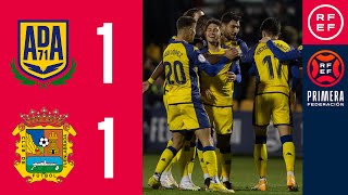 RESUMEN PrimeraFederación  AD Alcorcón 11 CF Fuenlabrada  Grupo 1  Jornada 14 [upl. by Gnauq]