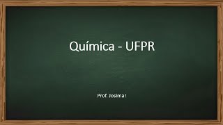 Revisão Véspera  UFPR 2025  Química [upl. by Golden]