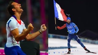 MEILLEURS MOMENTS DU SPORT FRANÇAIS LORS DES JEUX OLYMPIQUES [upl. by Alboran]