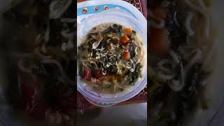 Collard Greens Noodles Soup amp Salad Subscribe Like Share [upl. by Lonna]