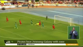 CAF Champions League  Bucs beat Jwaneng Galaxy with ease [upl. by Nnalyrehc363]