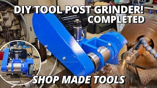 The Final Build amp Ultimate Test of Our HEAVY DUTY Tool Post Grinder [upl. by Abekam376]