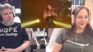 Within Temptation  FASTER  Live in Amsterdam  Suesueandthewolfman React [upl. by Hakceber943]