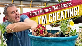 Planting Proven Winners Container Recipes without Following the Rules [upl. by Netsrik]