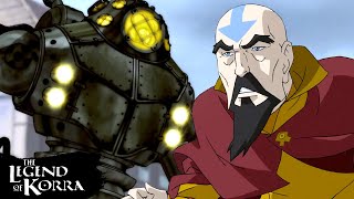 Team Avatar Rescues Tenzin from the Equalists  Full Scene  The Legend of Korra [upl. by Ytsihc]