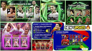 Big News 🔥😍 Upcoming New BBC TRIO Pack Ronaldo Ambassador Ronaldo Tsubasa Epic eFootball 2025 [upl. by Aihsenyt378]