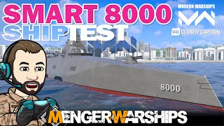 SPS Smart 8000  MODERN WARSHIPS ShipTest [upl. by Zedecrem]