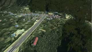 FSX Lukla X Approach [upl. by Nednil]