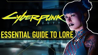 Cyberpunk 2077 Lore Guide Essential Sourcebooks and More [upl. by Ellehcear]