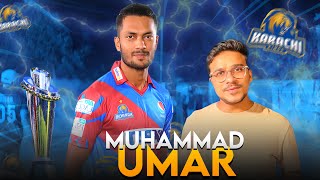 Karachi Kings Ke Emerging amp First Class Player “Mohammad Umar” Aye Hamare Sath Khelne  😍❤️ [upl. by Elnora]