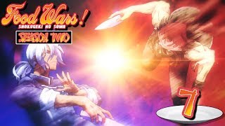 RYO VS HAYAMA Food Wars Shokugeki No Soma  Season 2  Episode 7  Reaction [upl. by Adnawuj]