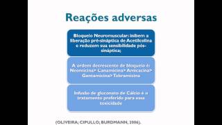 Curso de Farmacologia Aula 31  Inibidores da sintese proteica parte I [upl. by Nodnab641]