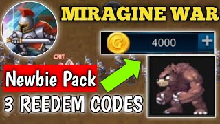 REEDEM CODES FOR MIRAGINE WAR 2024 [upl. by Ramal]