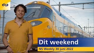 Vooruitblik presentatie nieuwe Intercity  Archeoloog nu conducteur  NS Weekly [upl. by Tarryn]