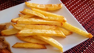 PATATAS FRITAS EN FREIDORA POR AIRE COSORI French fries in air fryer COSORI [upl. by Cutler]